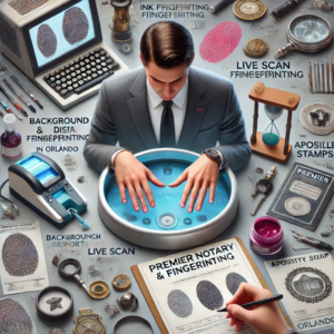 Ink Fingerprints & More: Background Checks & Notary Services in Orlando