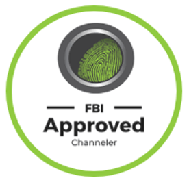 FBI Approved Channeler certification seal