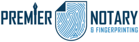 Premier Notary and Fingerprinting logo