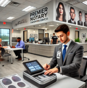 Looking for reliable fingerprinting services in Orlando? Premier Notary and Fingerprinting offers expert fingerprinting. Schedule your appointment today!
